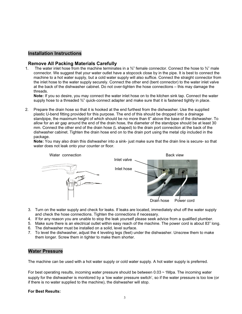 KoldFront PDW45E User Manual | Page 5 / 14
