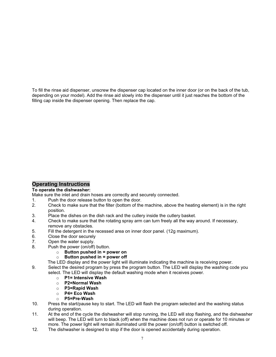 KoldFront PDW45E User Manual | Page 9 / 14
