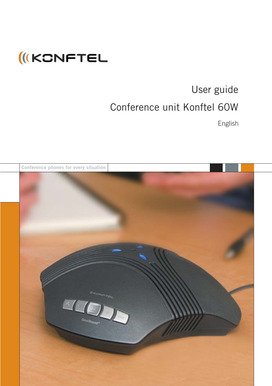 Konftel 60W User Manual | 27 pages