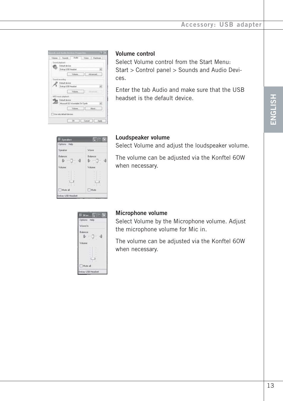 Konftel 60W User Manual | Page 15 / 27