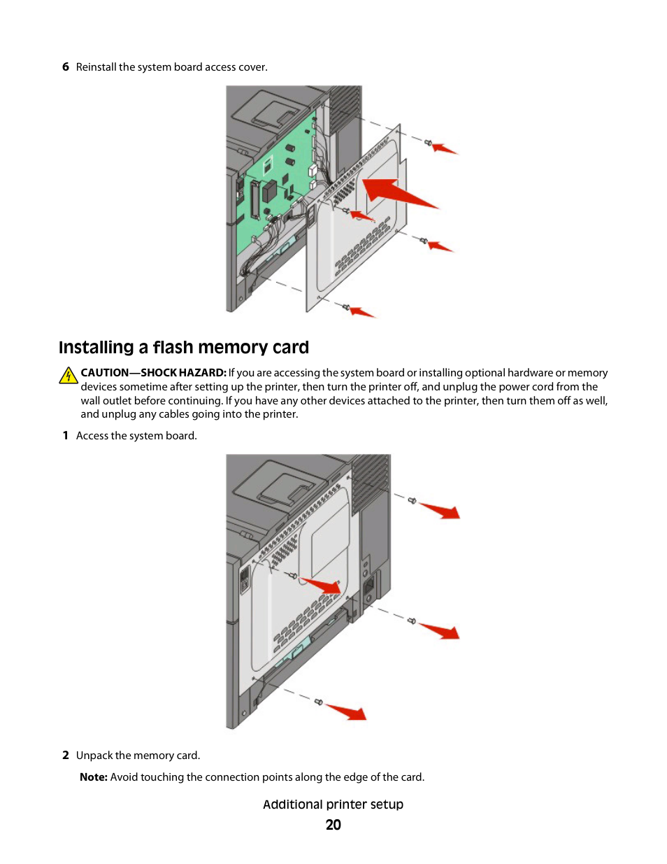 Installing a flash memory card | Konftel G510-7276-00 User Manual | Page 22 / 170