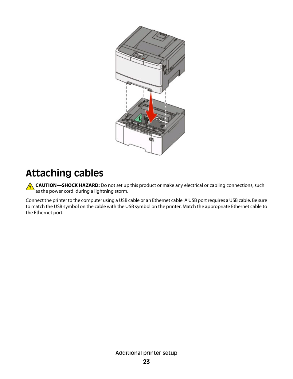 Attaching cables | Konftel G510-7276-00 User Manual | Page 25 / 170
