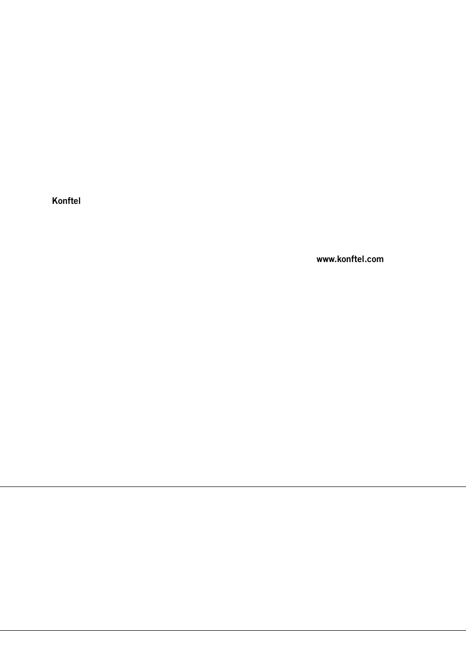 Konftel 100 User Manual | Page 17 / 17
