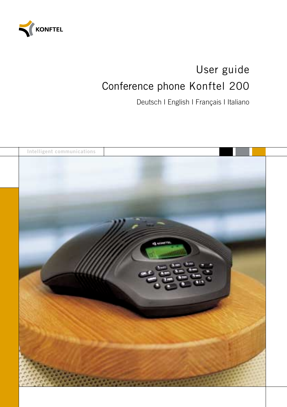 Konftel 200 User Manual | 26 pages