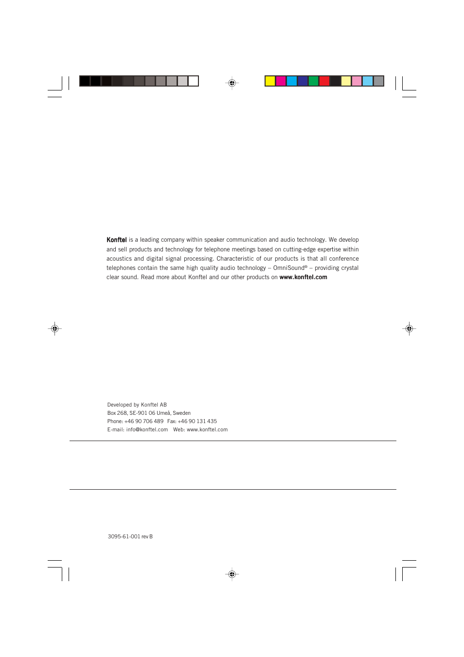Konftel 200NI User Manual | Page 28 / 28