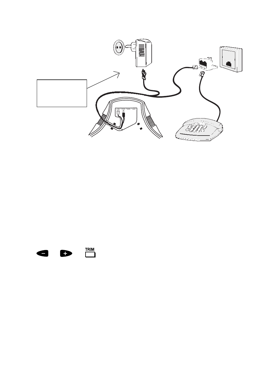 Automatic adjustment, Manual adjustment, Connection | Konftel 100 R User Manual | Page 8 / 16