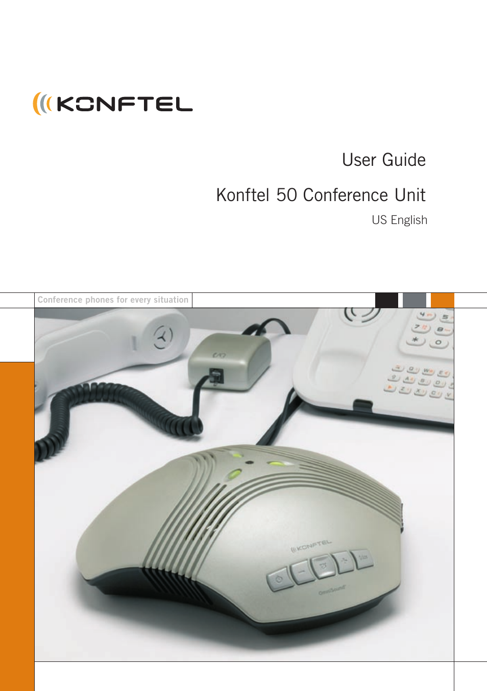 Konftel 50 User Manual | 26 pages