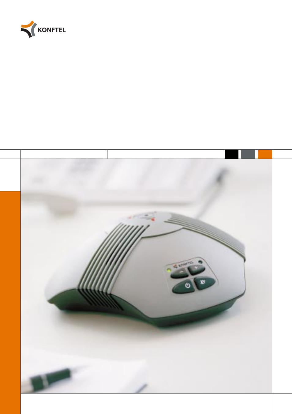 Konftel 100/D User Manual | 18 pages