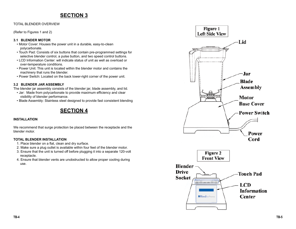 K-Tec Total Blender User Manual | Page 5 / 9