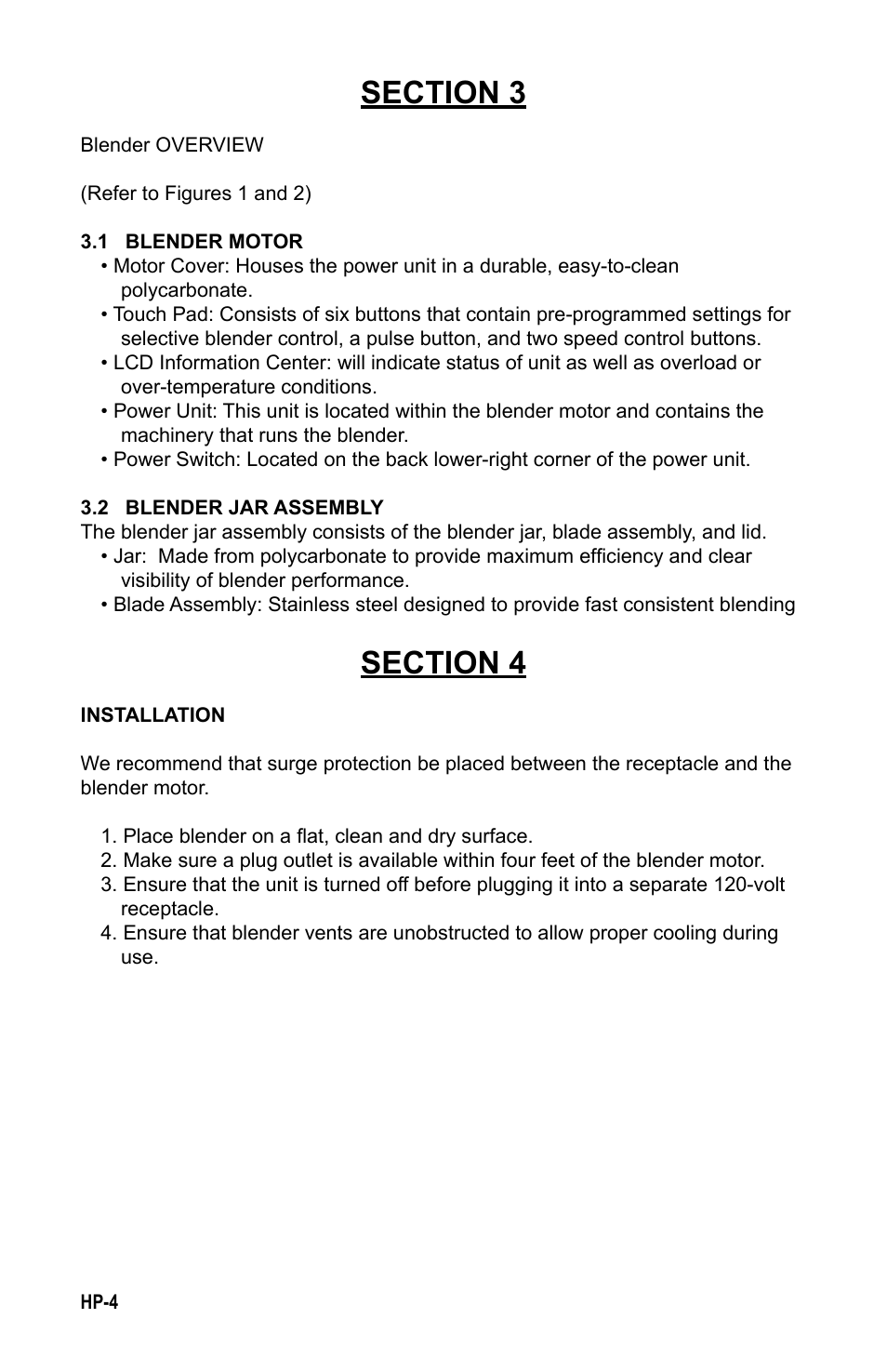 K-Tec HP3A User Manual | Page 7 / 17
