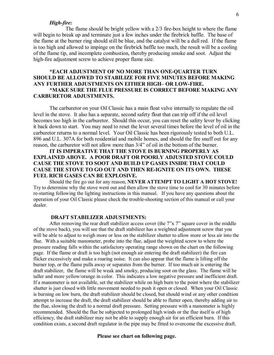 Kuma Stoves OC-8 User Manual | Page 7 / 11