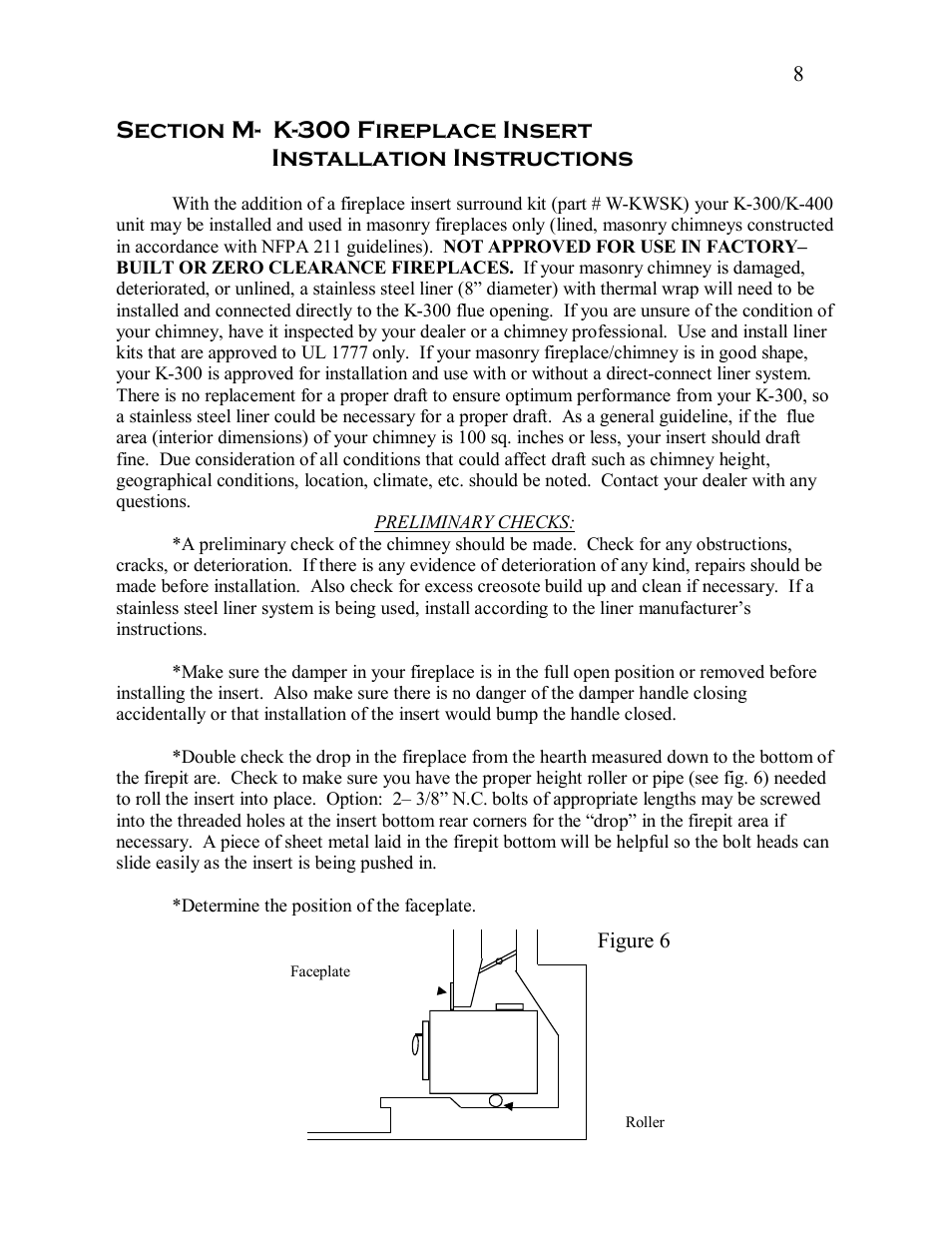 Kuma Stoves K-300 User Manual | Page 9 / 12