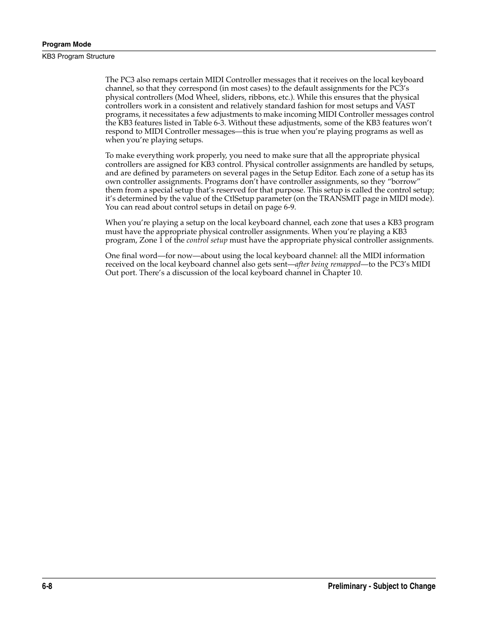 Kurzweil KSP8 TM User Manual | Page 56 / 122
