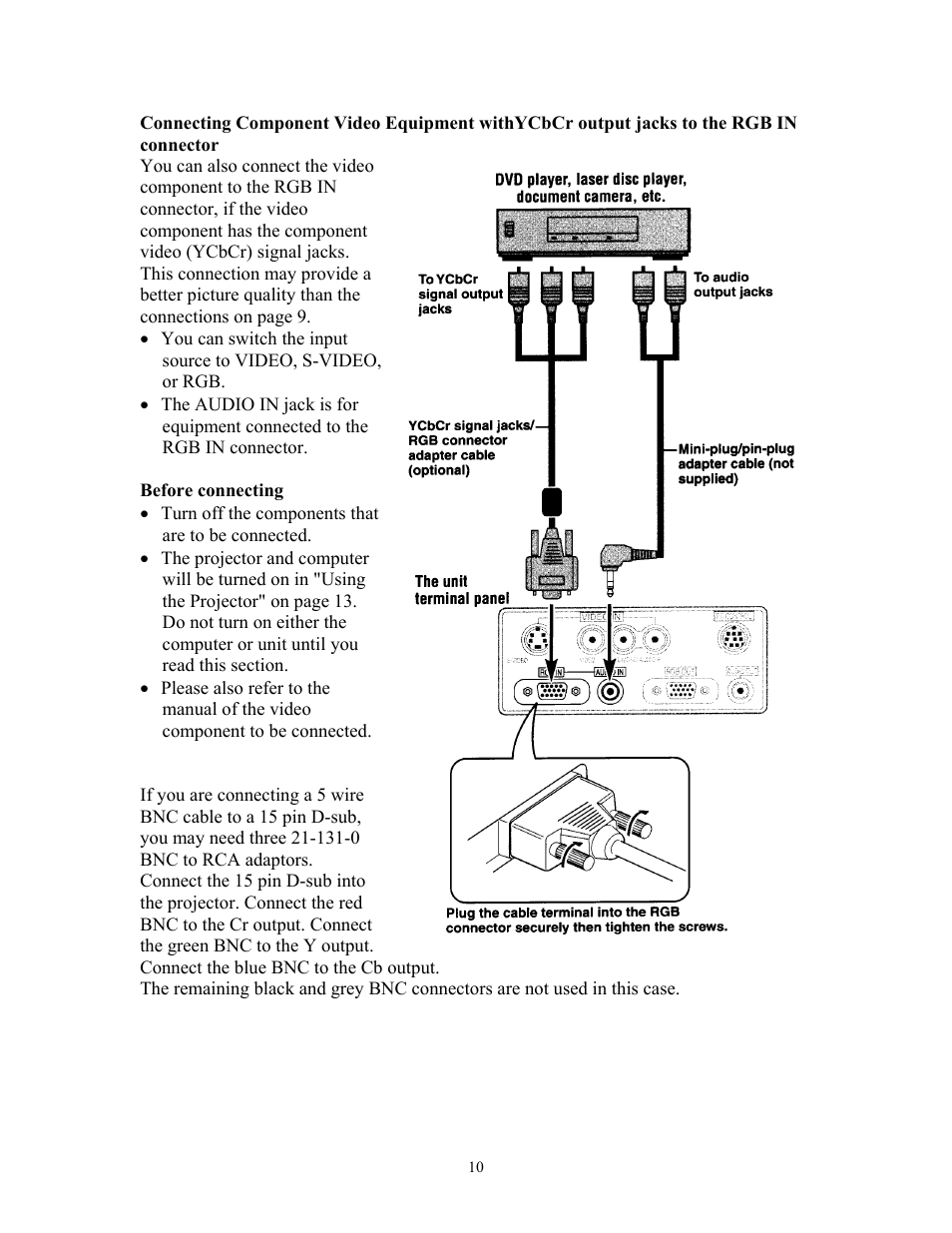 Knoll Systems HT200 User Manual | Page 10 / 30