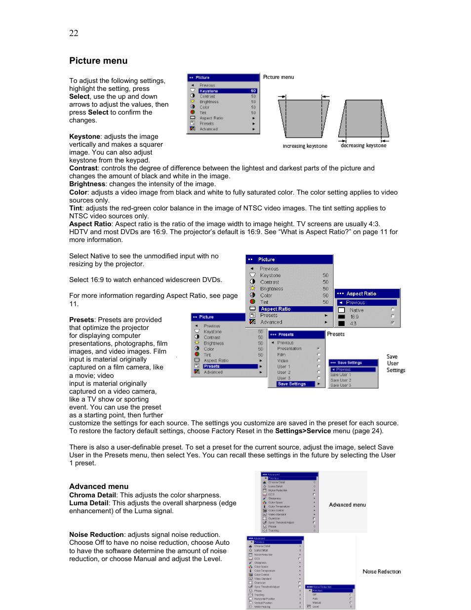 Knoll Systems HD102 User Manual | Page 22 / 28