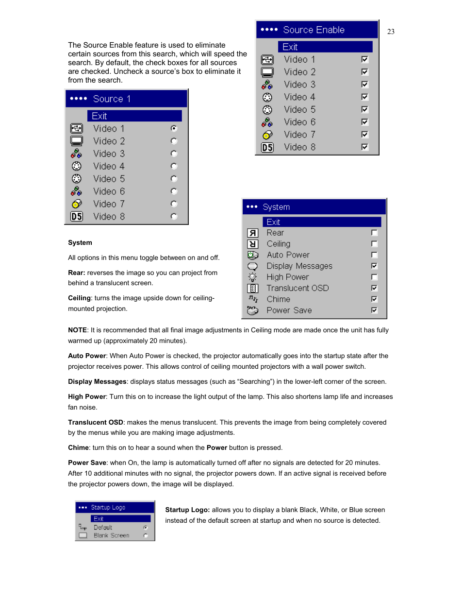 Knoll Systems HD282 User Manual | Page 23 / 34
