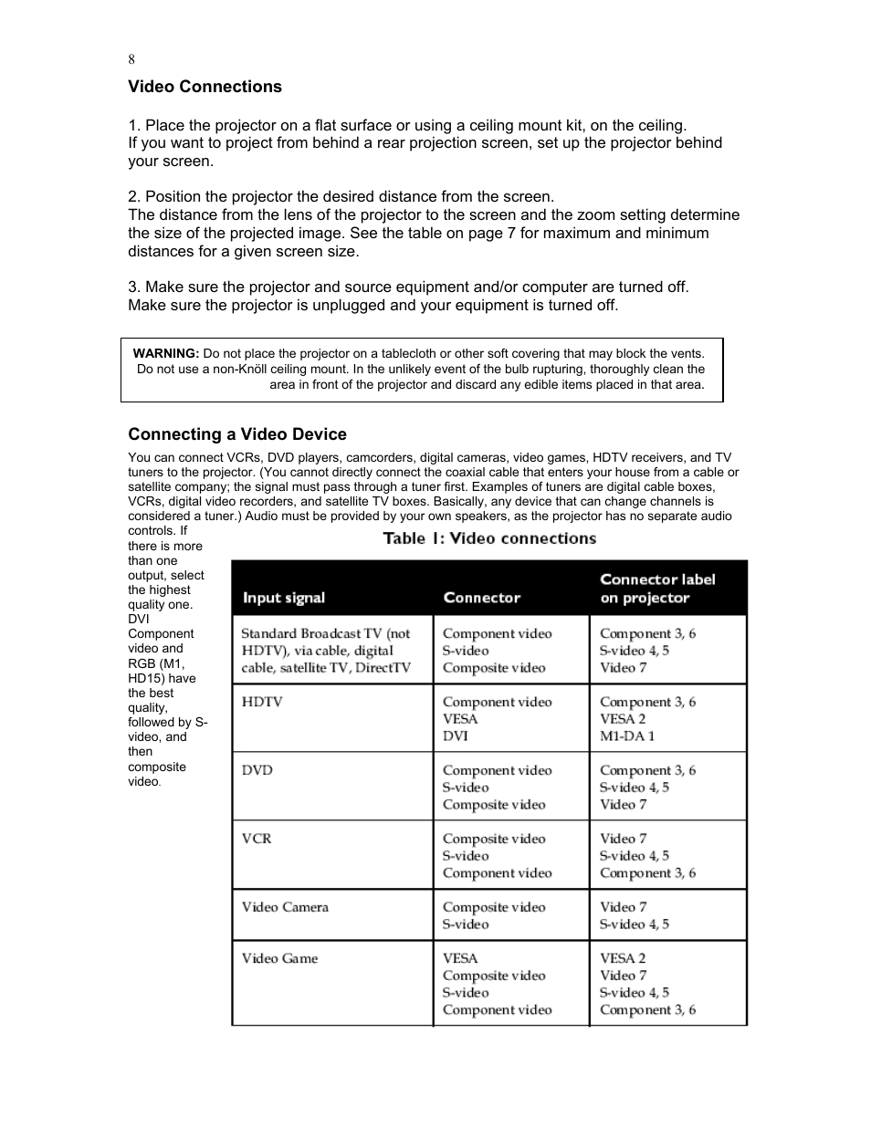 Knoll Systems HD177 User Manual | Page 8 / 34