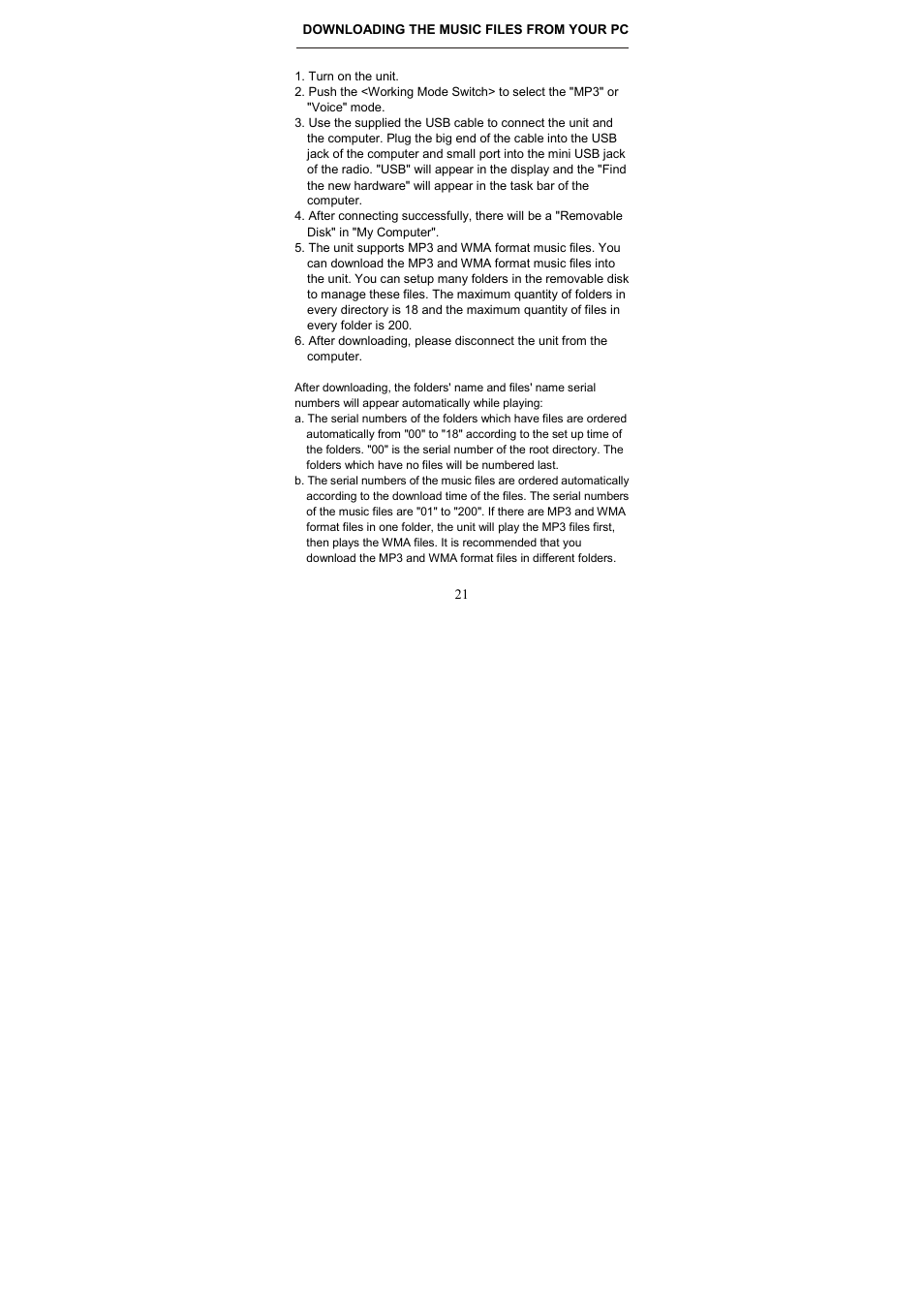 Kaito electronic KA800 User Manual | Page 24 / 30