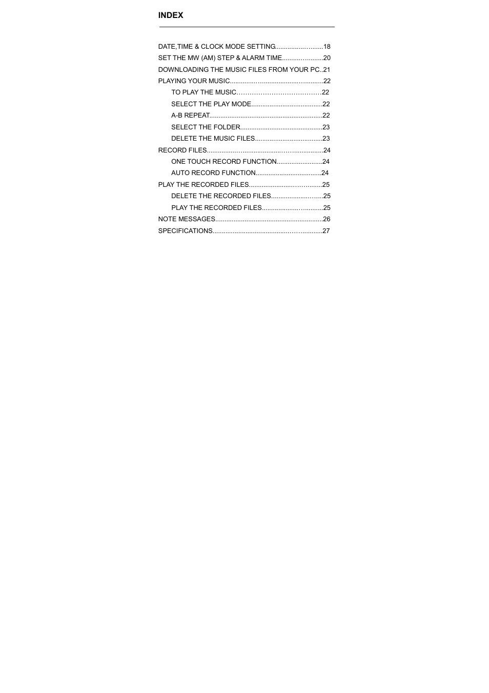 Kaito electronic KA800 User Manual | Page 3 / 30