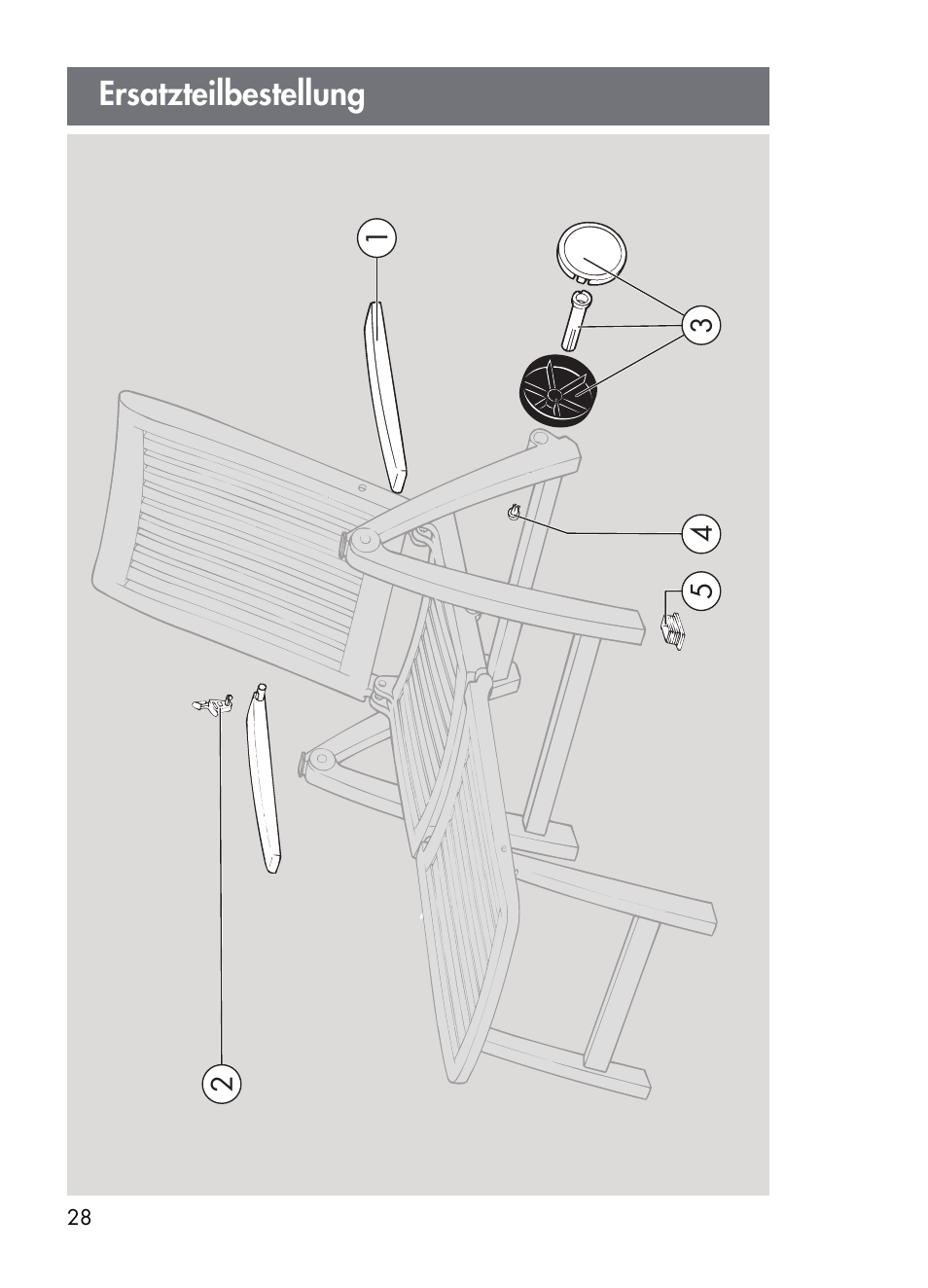 Ersatzteilbestellung | Kettler 01638-010 User Manual | Page 28 / 32