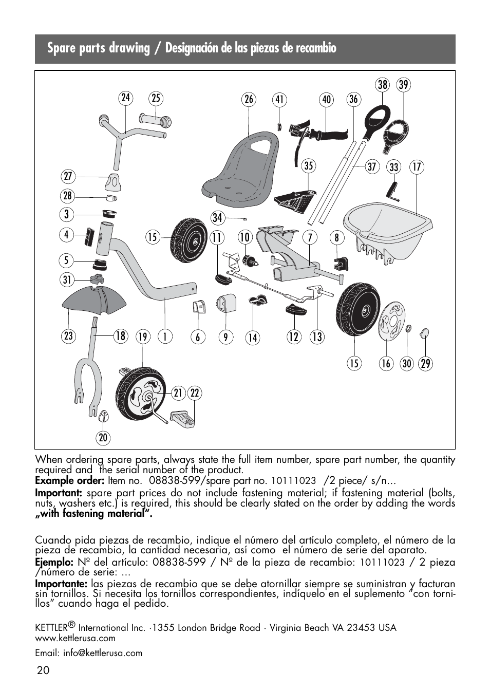 Kettler HAPPY NAVIGATOR 08839-599 User Manual | Page 17 / 21