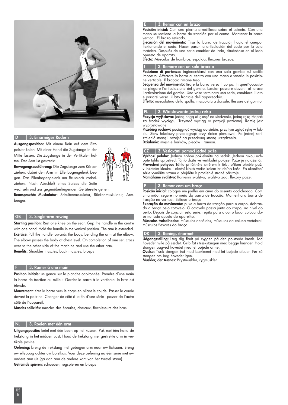 Kettler COACH M ST2520-64 User Manual | Page 128 / 144