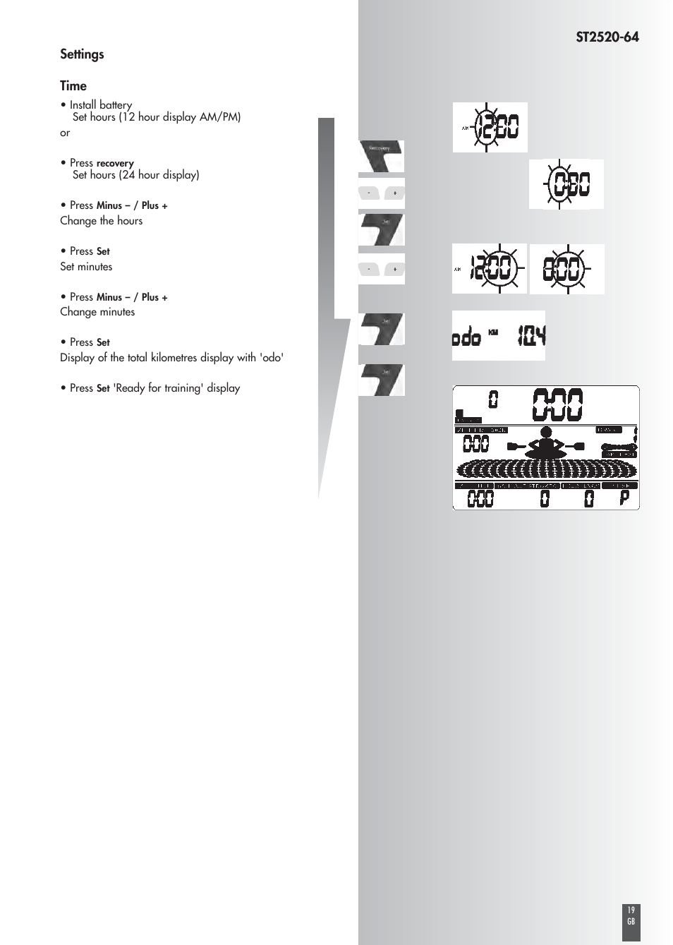 Kettler COACH M ST2520-64 User Manual | Page 19 / 144