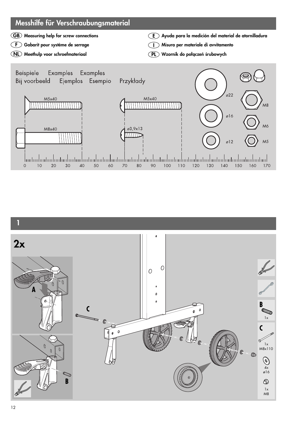 Kettler 07138-000 User Manual | Page 12 / 24