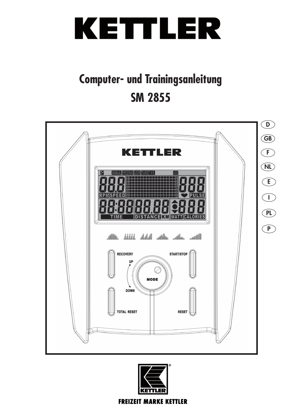 Kettler SM 2855 User Manual | 52 pages