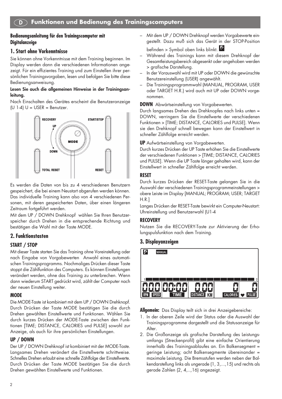 Kettler SM 2855 User Manual | Page 2 / 52