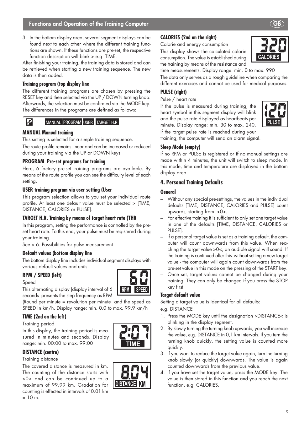 Kettler SM 2855 User Manual | Page 9 / 52