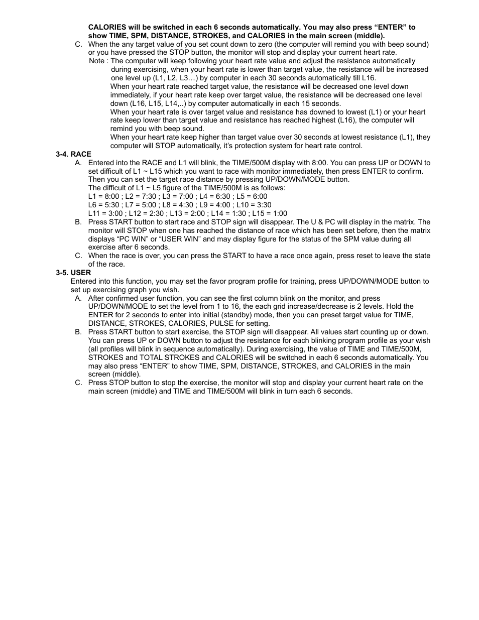 Kettler R-400 ROWER 7976-400 User Manual | Page 18 / 19