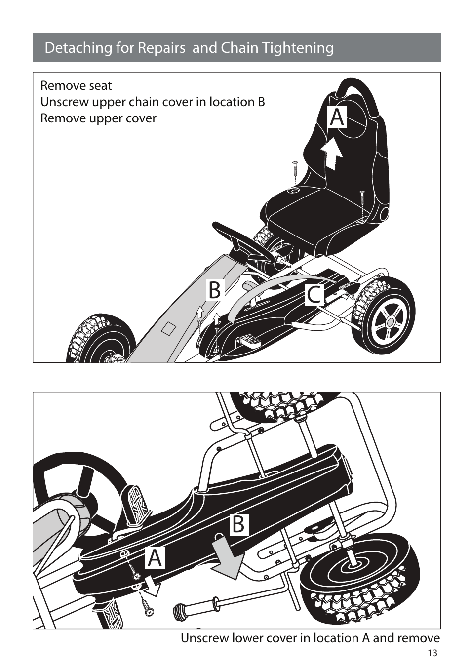 Ca a b b | Kettler AERO 9981-700 User Manual | Page 13 / 16