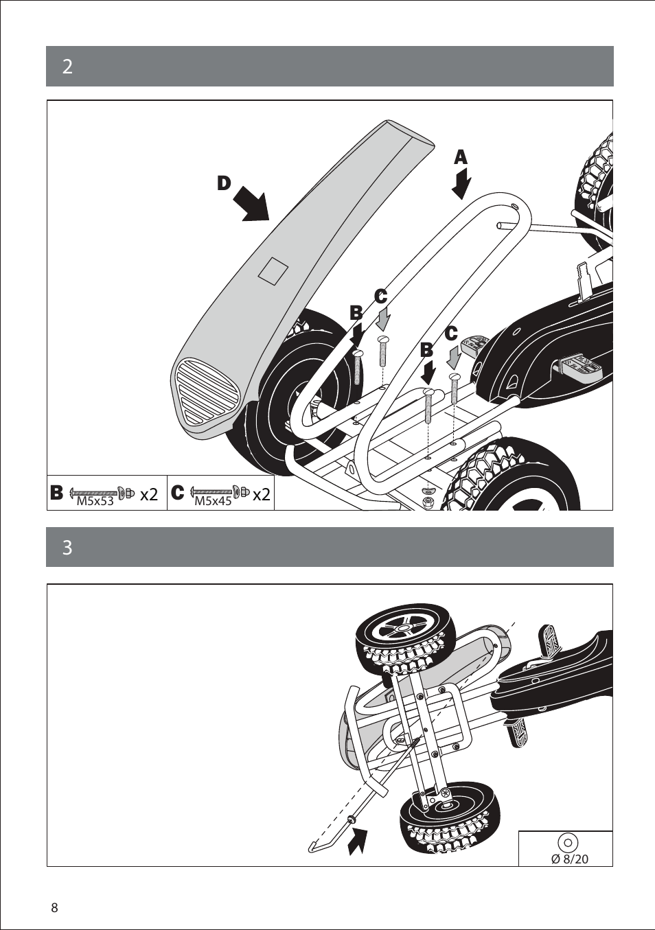 Cb b a d | Kettler AERO 9981-700 User Manual | Page 8 / 16