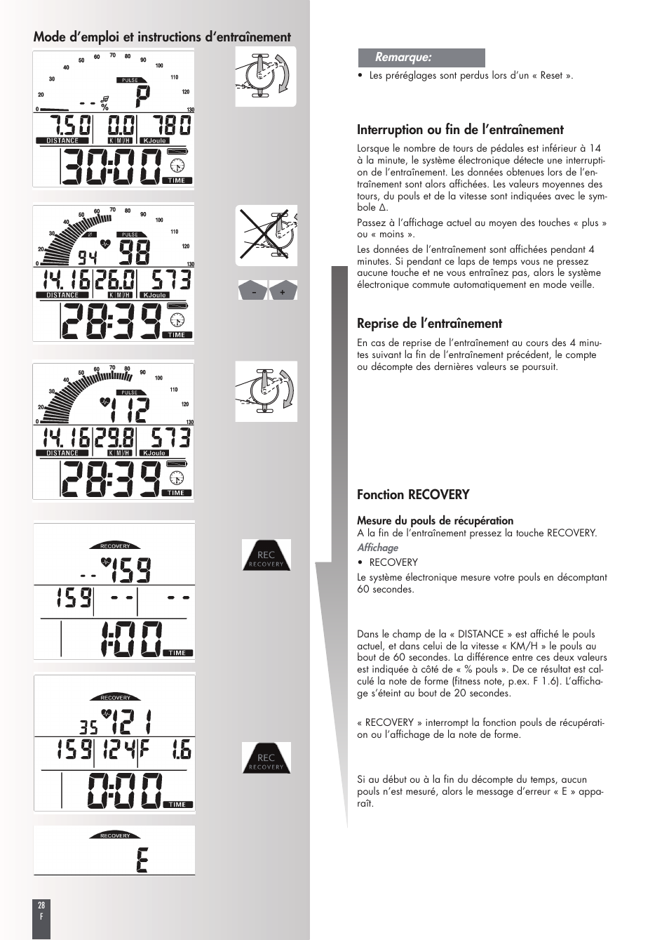 Kettler FB600 User Manual | Page 28 / 144