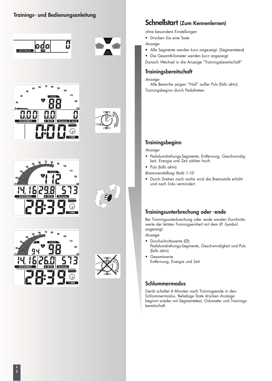 Schnellstart | Kettler FB600 User Manual | Page 6 / 144