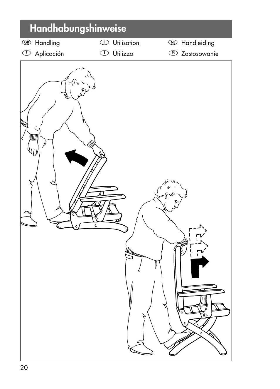 Handhabungshinweise | Kettler 01491-000 User Manual | Page 20 / 24