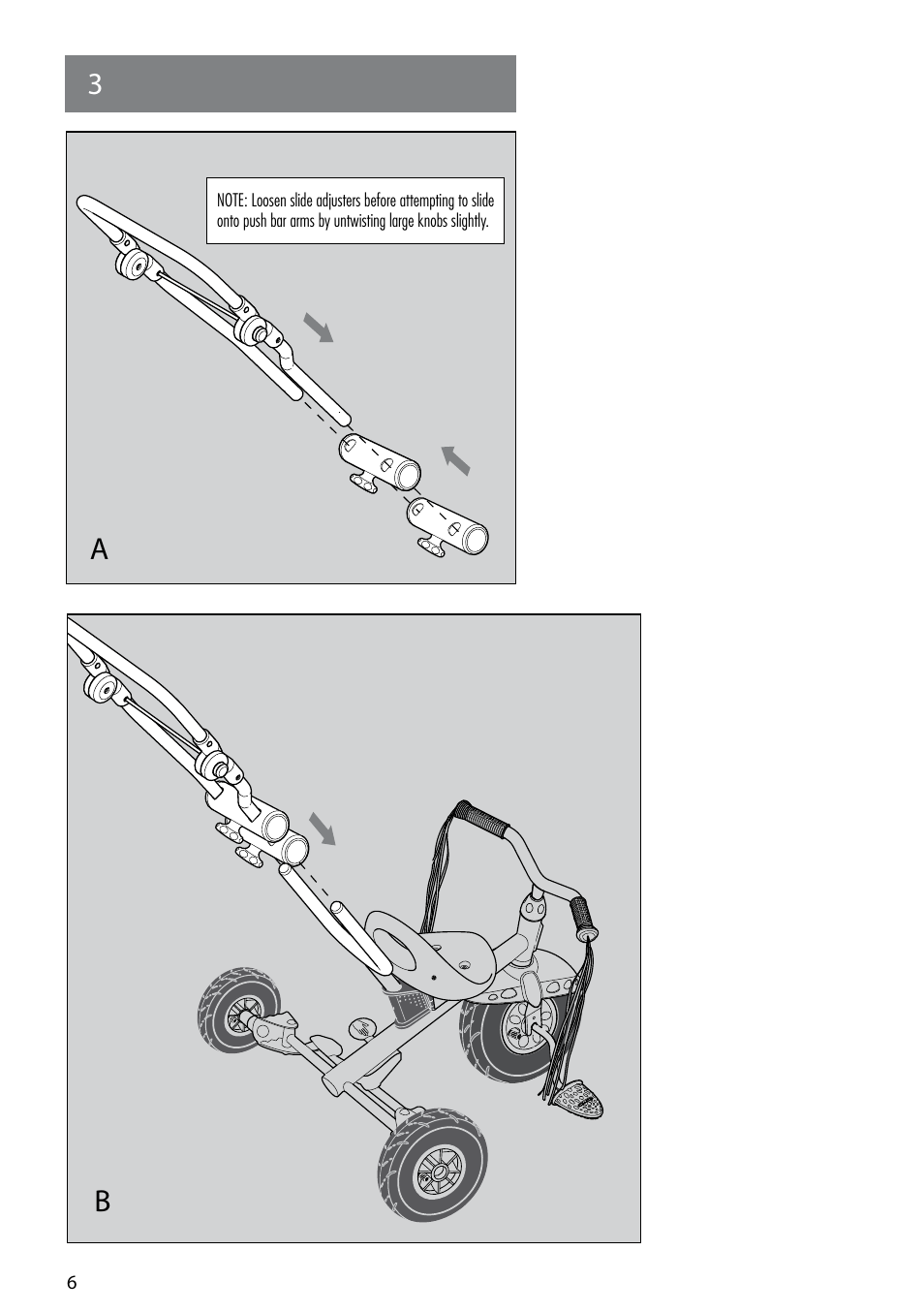 3b a | Kettler PUSHBAR 8135-199 User Manual | Page 6 / 11