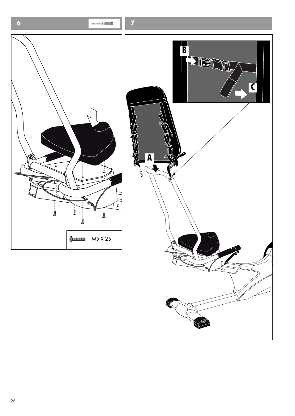 Ab c | Kettler LOTUS R 07666-000 User Manual | Page 8 / 14