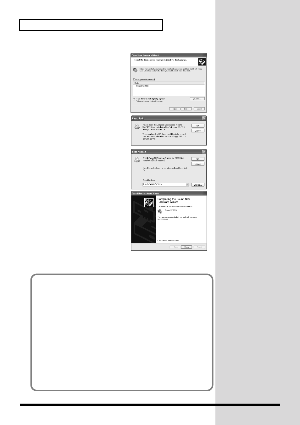 16 for those using a computer | Kenwood XV-2020 User Manual | Page 16 / 169