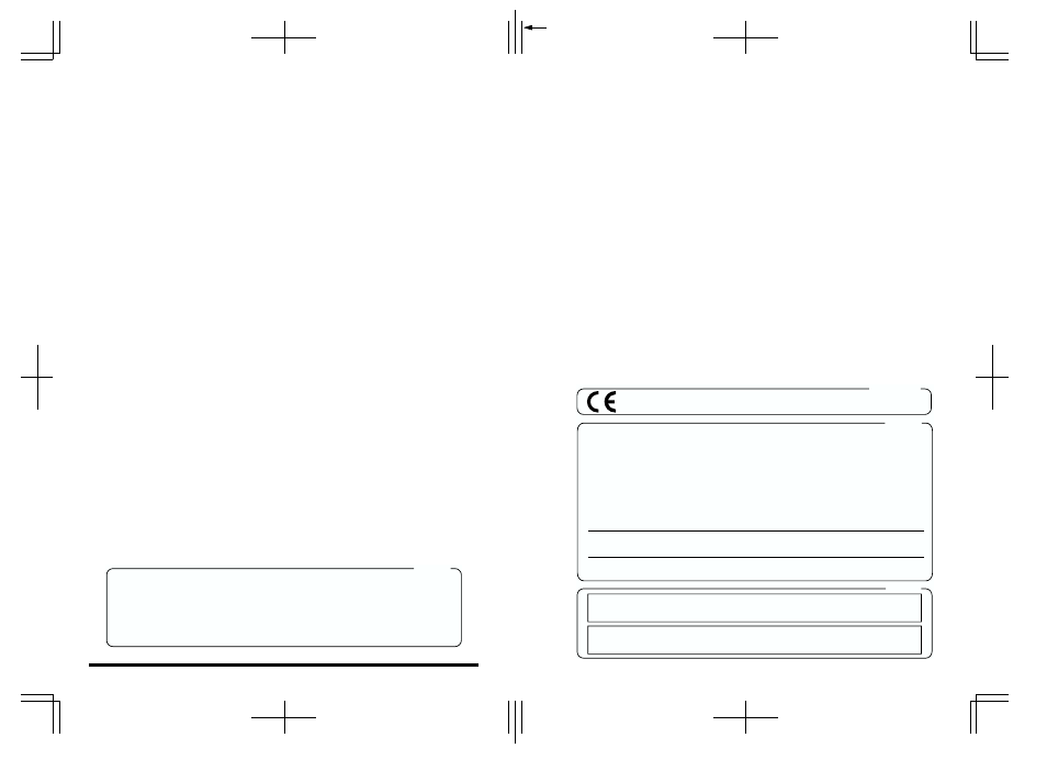 Notice avis | Kenwood XV-2020 User Manual | Page 167 / 169