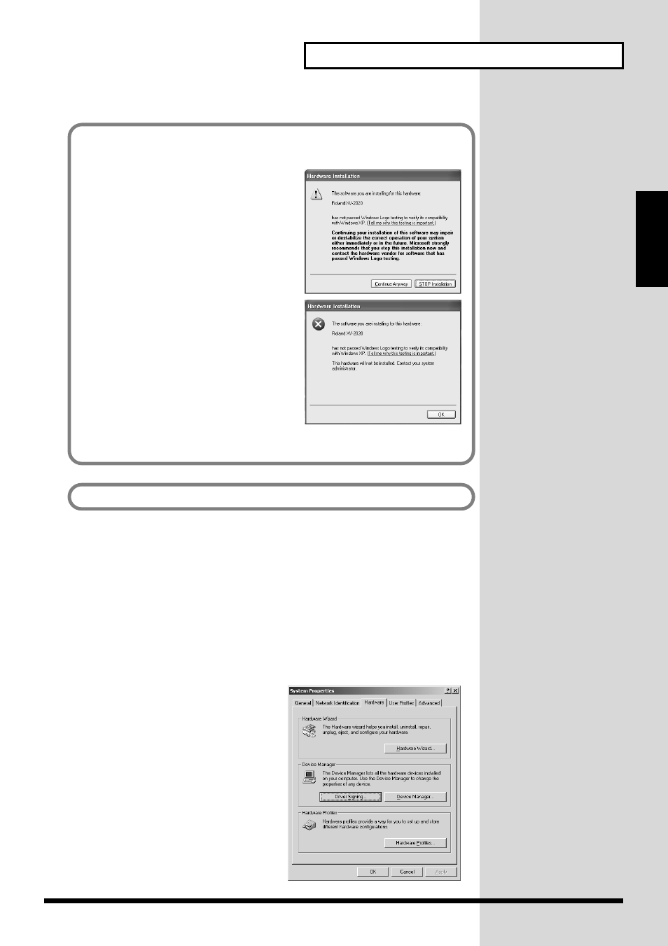 P. 17, Windows 2000 users, 17 for those using a computer | Kenwood XV-2020 User Manual | Page 17 / 169