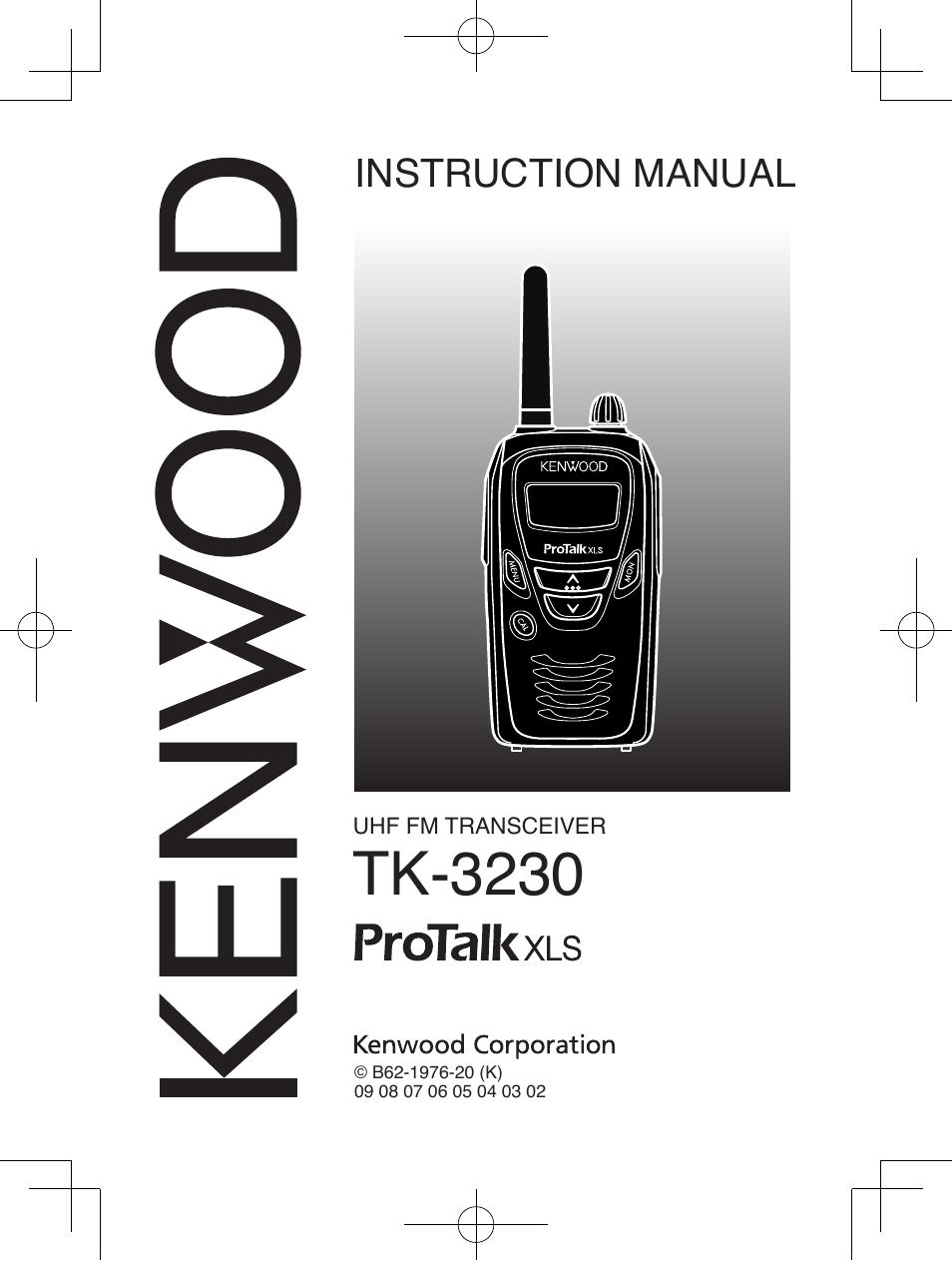 Kenwood ProTalkXLS TK-3230 User Manual | 66 pages