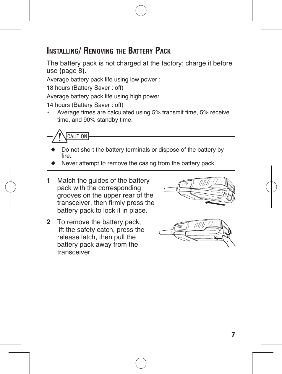 Kenwood ProTalkXLS TK-3230 User Manual | Page 16 / 66