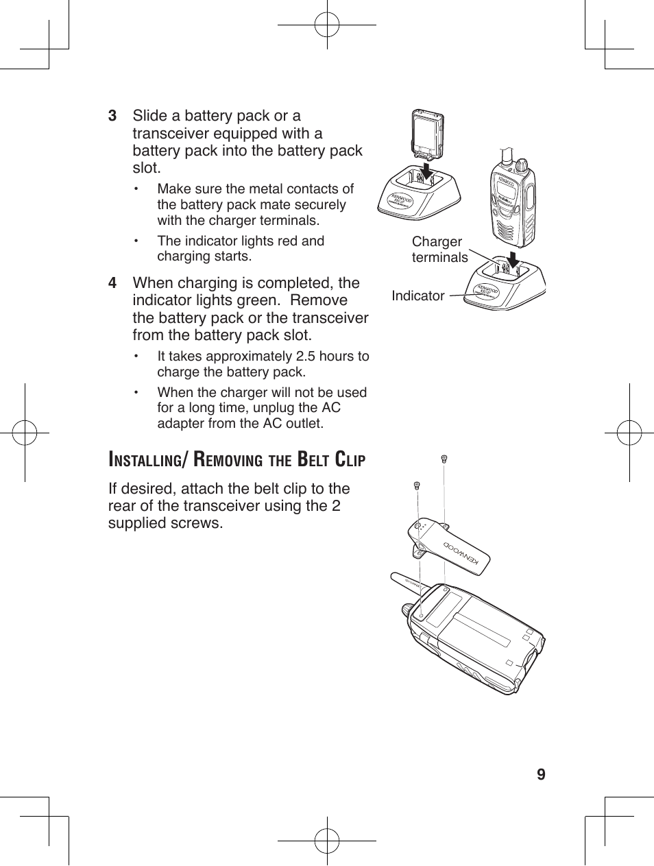Kenwood ProTalkXLS TK-3230 User Manual | Page 18 / 66