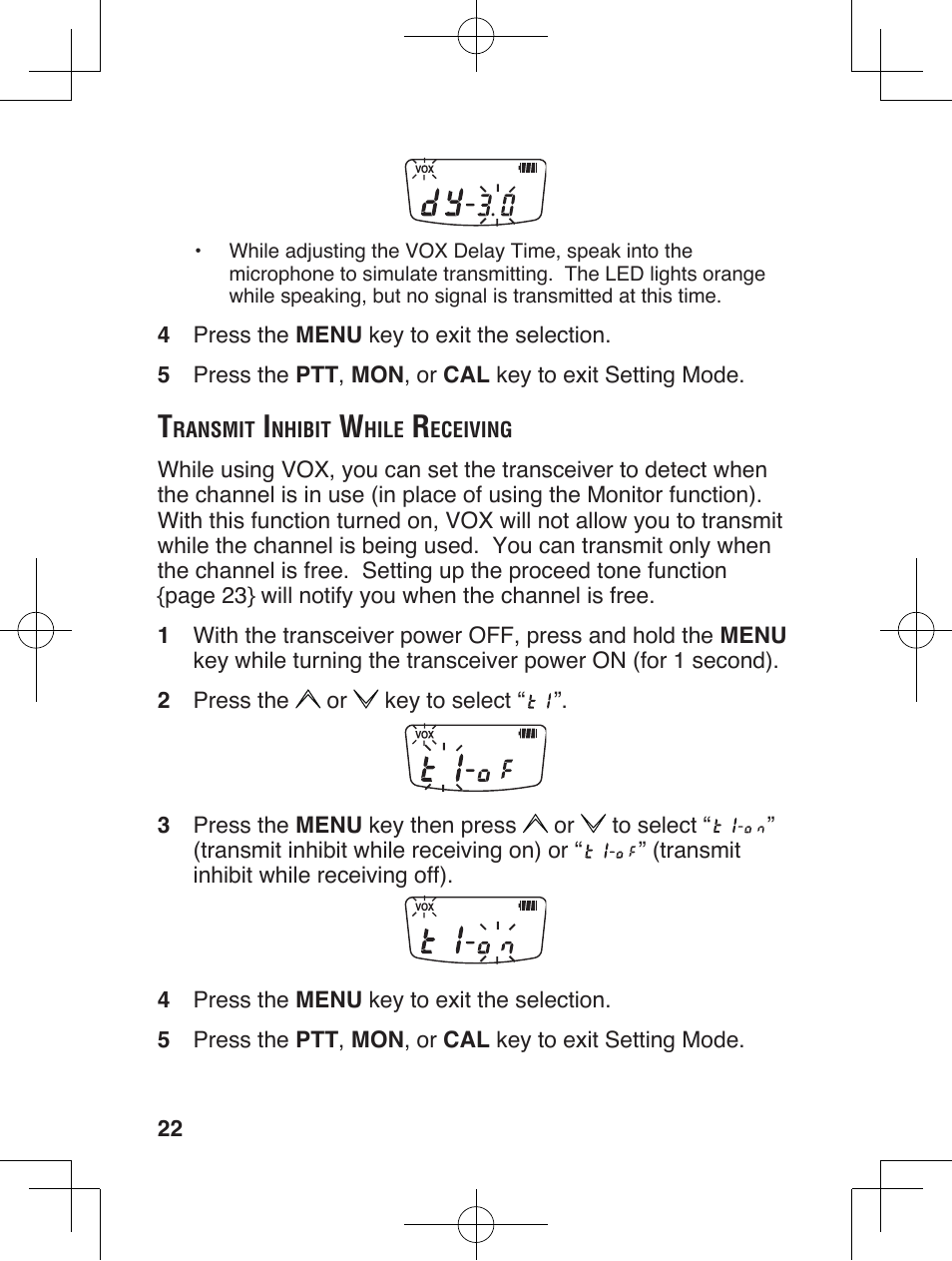 Kenwood ProTalkXLS TK-3230 User Manual | Page 31 / 66