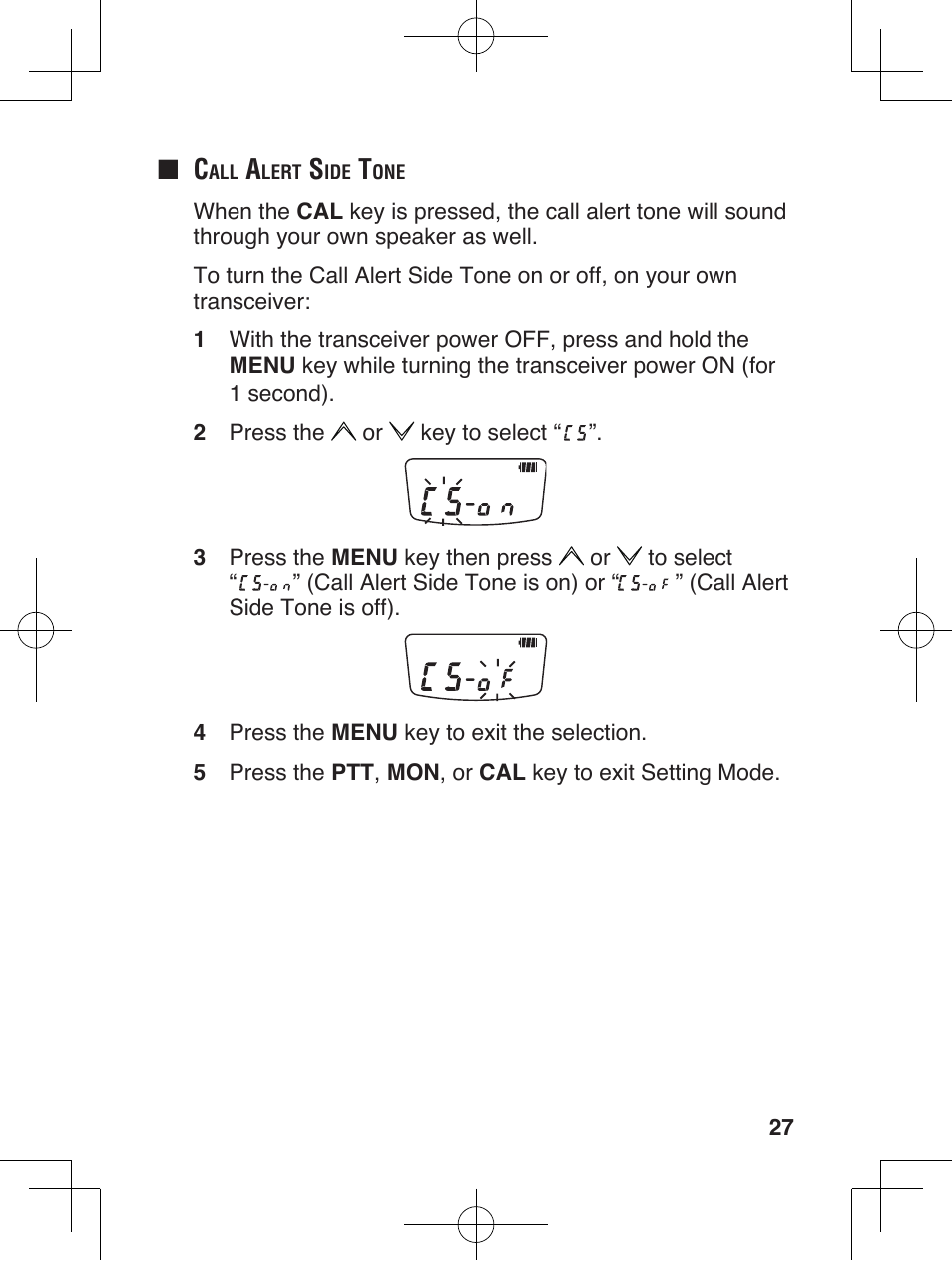 Kenwood ProTalkXLS TK-3230 User Manual | Page 36 / 66