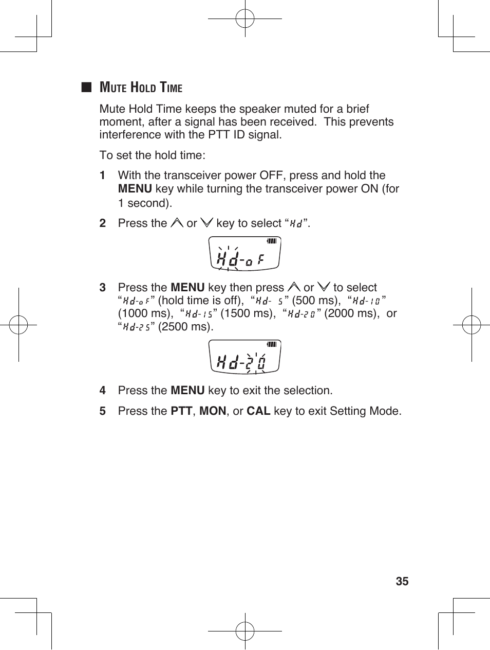 Kenwood ProTalkXLS TK-3230 User Manual | Page 44 / 66