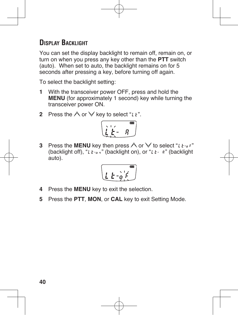 Kenwood ProTalkXLS TK-3230 User Manual | Page 49 / 66