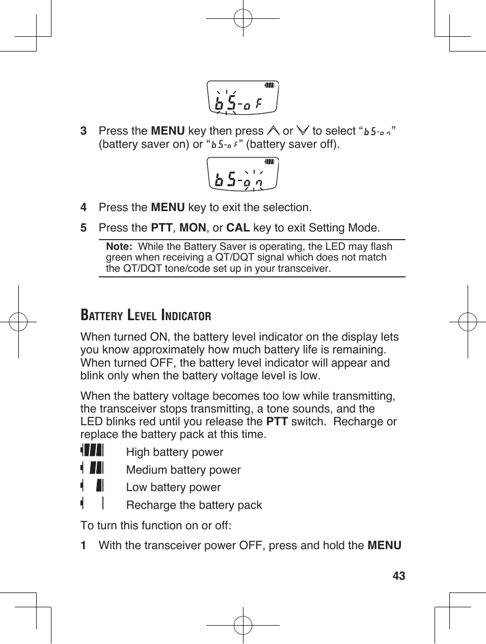 Kenwood ProTalkXLS TK-3230 User Manual | Page 52 / 66